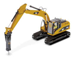 Cat 320D L Hydraulic Excavator with Hammer