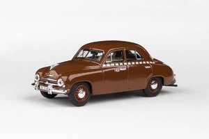 Skoda 1201 (1956)- Taxi-brown