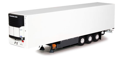 Refrigerated box semitrailer with Carrier cooling unit