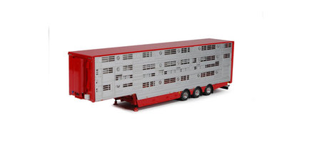 Cattle transporter semitrailer