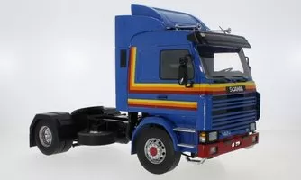 Scania 143 Topline, modrá, 1987