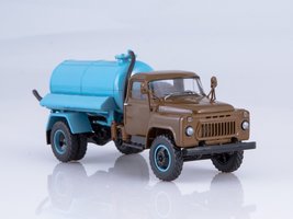 GAZ-53A Cisterna ANM-53  hnedo modrá