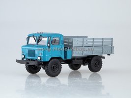 GAZ-66 FLATBED TRUCK - BLUE-GREY