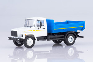 GAZ-35072 DUMP TRUCK - WHITE-BLUE