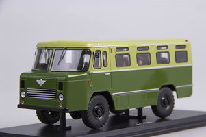 Soviet army bus AS-38 zelený-khaki