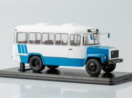 KAVZ-3976,  (suburban bus), white-blue