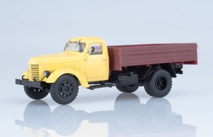 CIS-150 Tieflader-LKW gelb / braun