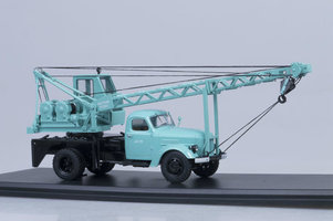 Crane truck AK-75 (ZIL-164),   (exhibition version),  (turquoise)