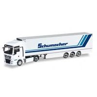 MAN TGX XXL Euro6 refrigerated box semitrailer "Spedition Schumacher"