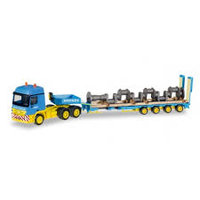 Mercedes-Benz Actros L 6x4 low boy semitrailer with load tank crankshaft "Siefert"