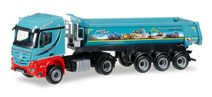 Mercedes-Benz Arocs L dump semitrailer "Schmuttermair"