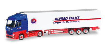 Mercedes-Benz Actros Streamspace refrigerated box semitrailer "Alfred Talke"