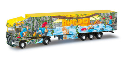 Scania TL Koffer-Sattelzug Herpa Monument II