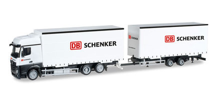 Mercedes-Benz Actros Bigspace bulk volume trailer "DB-Schenker"