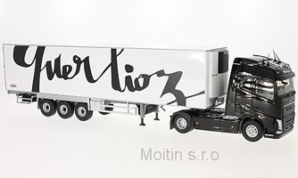 Volvo FH 4 Globetrotter, Transports Querlioz, refrigerator trailer truck