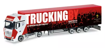 Mercedes-Benz Actros Gigaspace Koffer-Sattelzug   "Brian Yeardley" (GB)