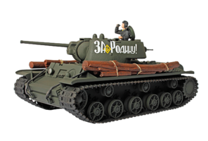 Tank KV-1 Heavy Tank - Nicht identifizierte Einheit, Ostfront 1942