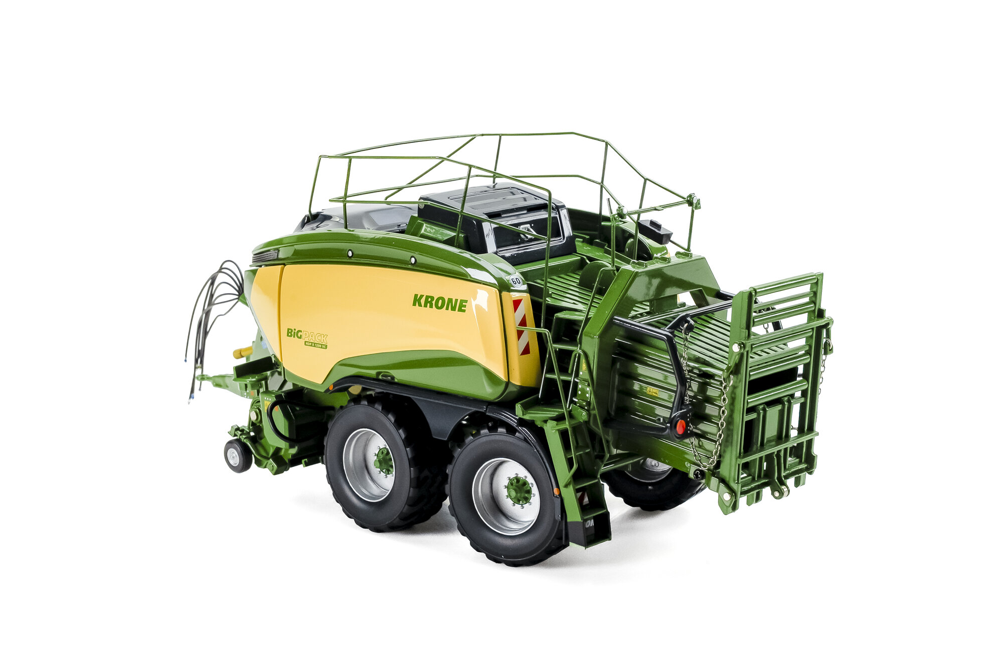 Miniature Agricole Krone Bigpack 1290 HDP VC - Échelle 1:32 - Noir - Marque ROS-MODEL - Neuf