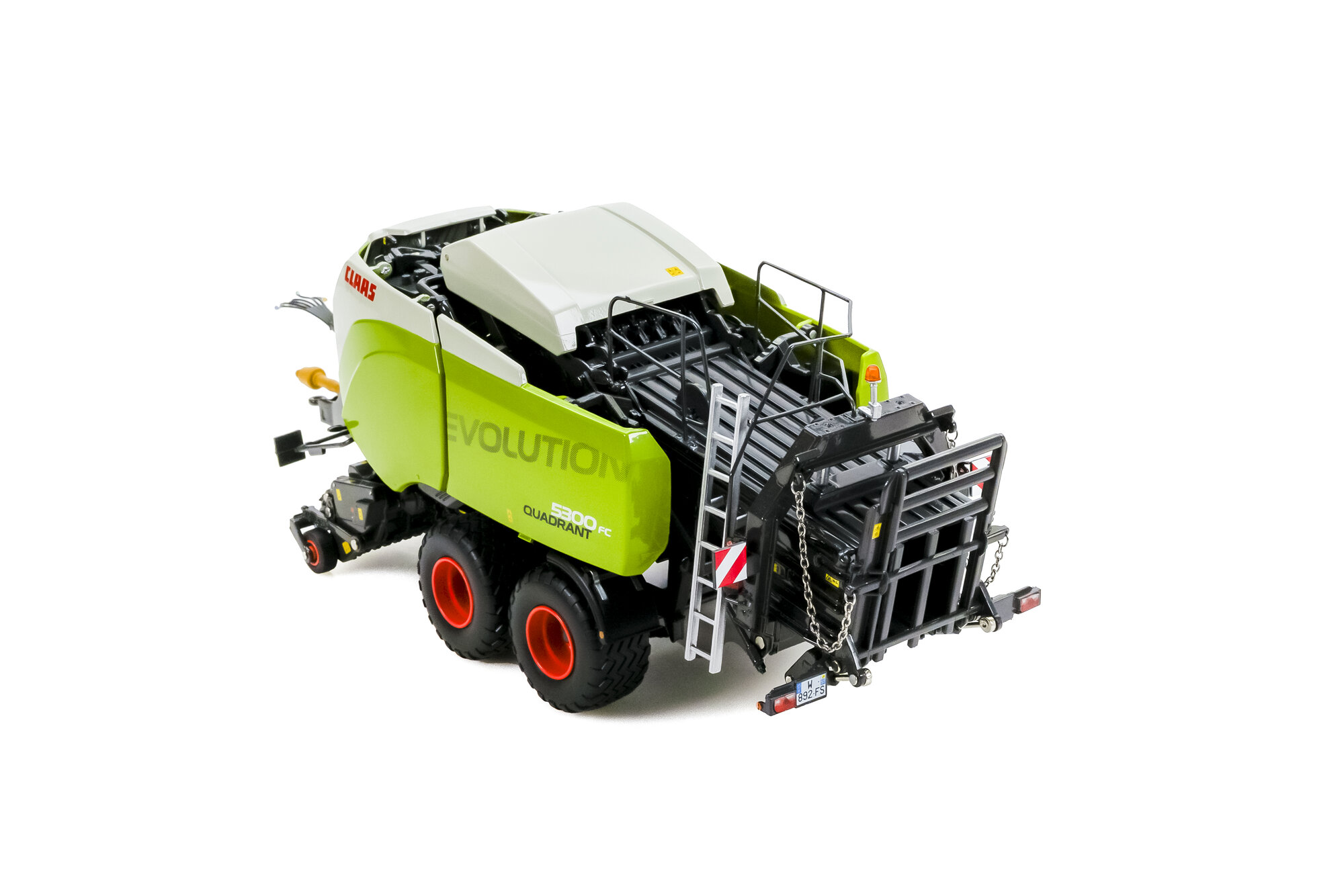 Miniature ROS Claas Quadrant 5300 RC Presse à Foin échelle 1/32 Neuve Sous Boîte