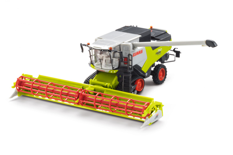 CLAAS Trion 750 Terra Trac and Convio Flex 1080 Header 1:87