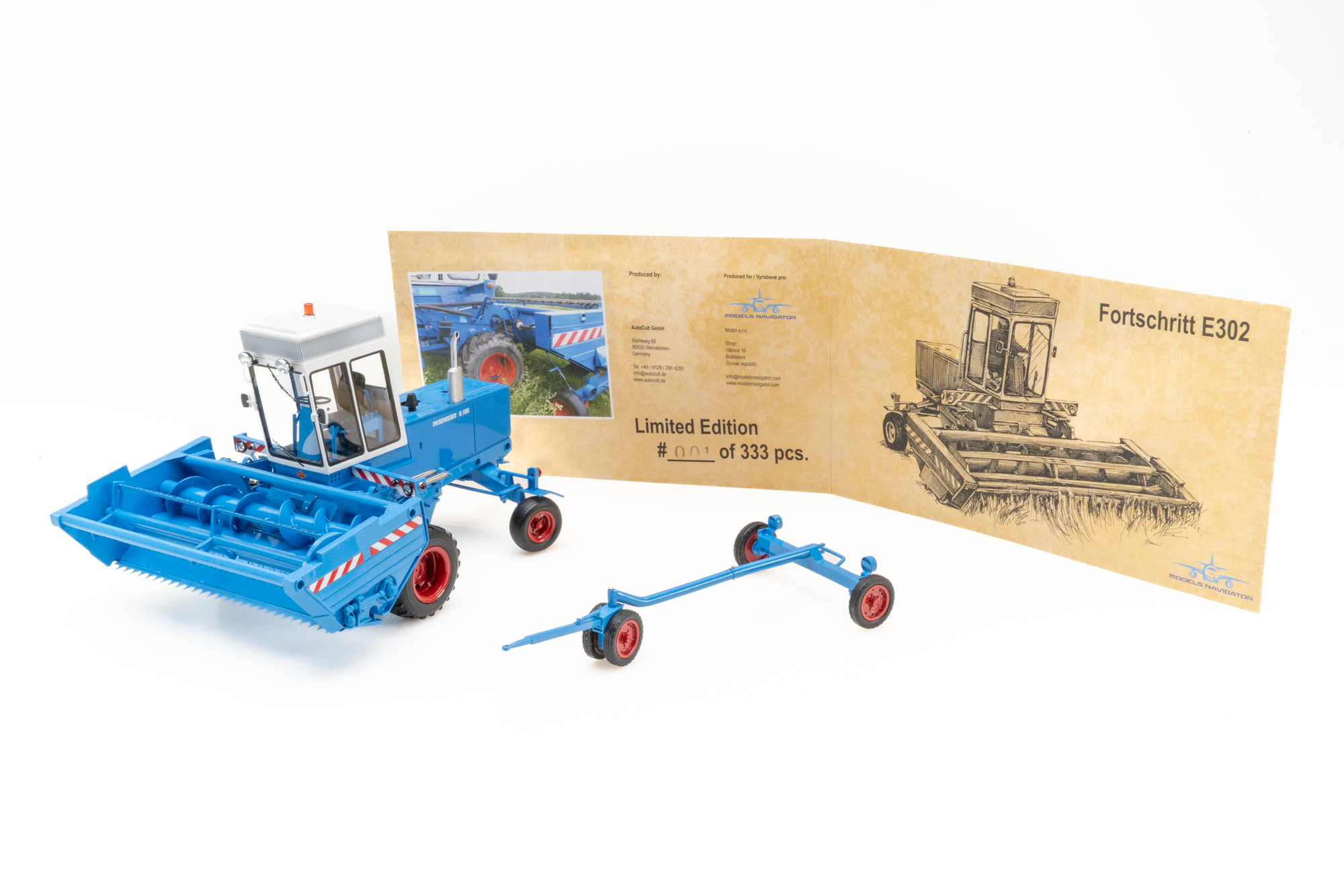 Faucheuse groupeuse FORTSCHRITT E302 - Matériel agricole