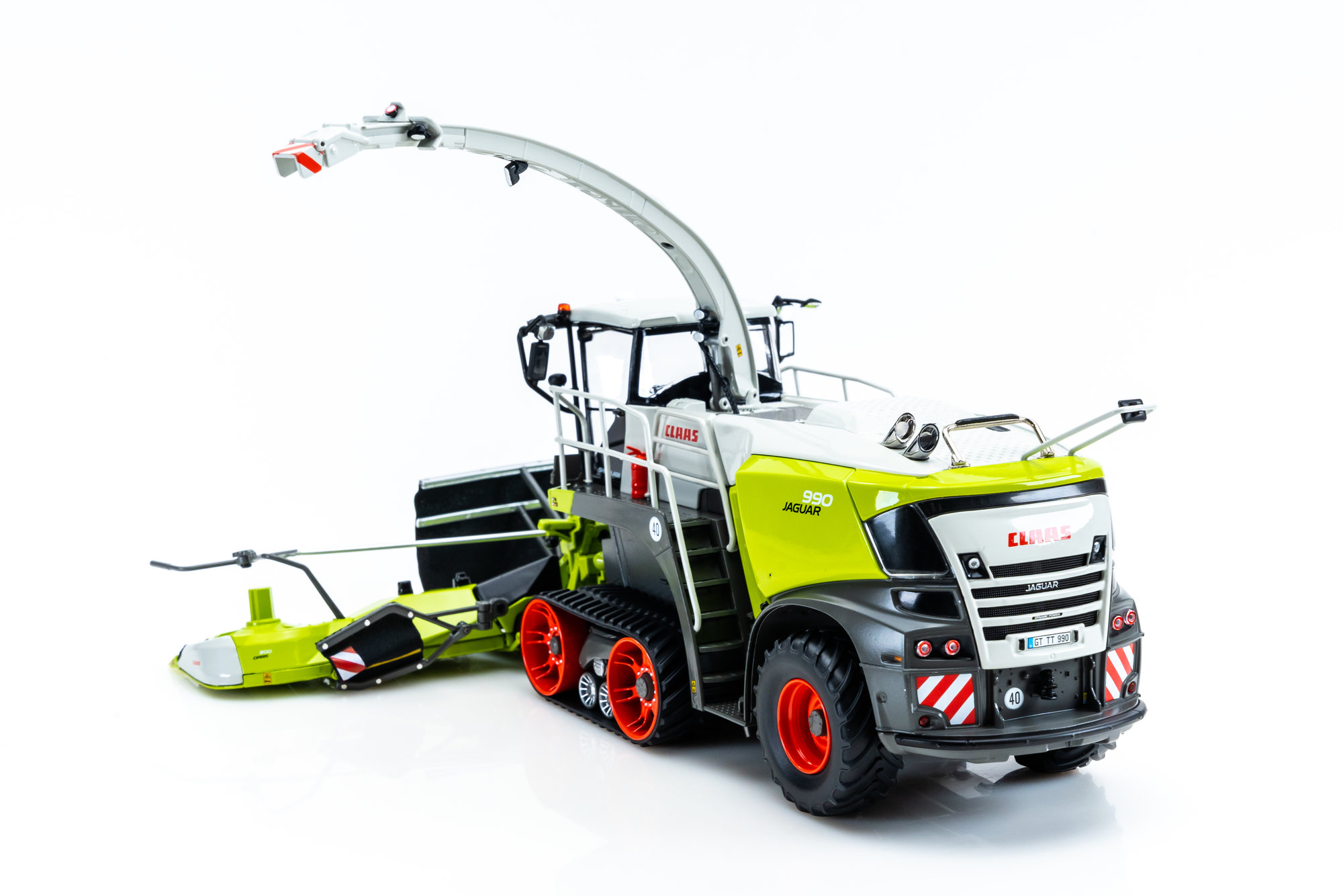 Wiking 0887 04 H0 Modèle Réduit De Remorque Écarlate Large Fortuna Argent Rouge Carmin 2734549