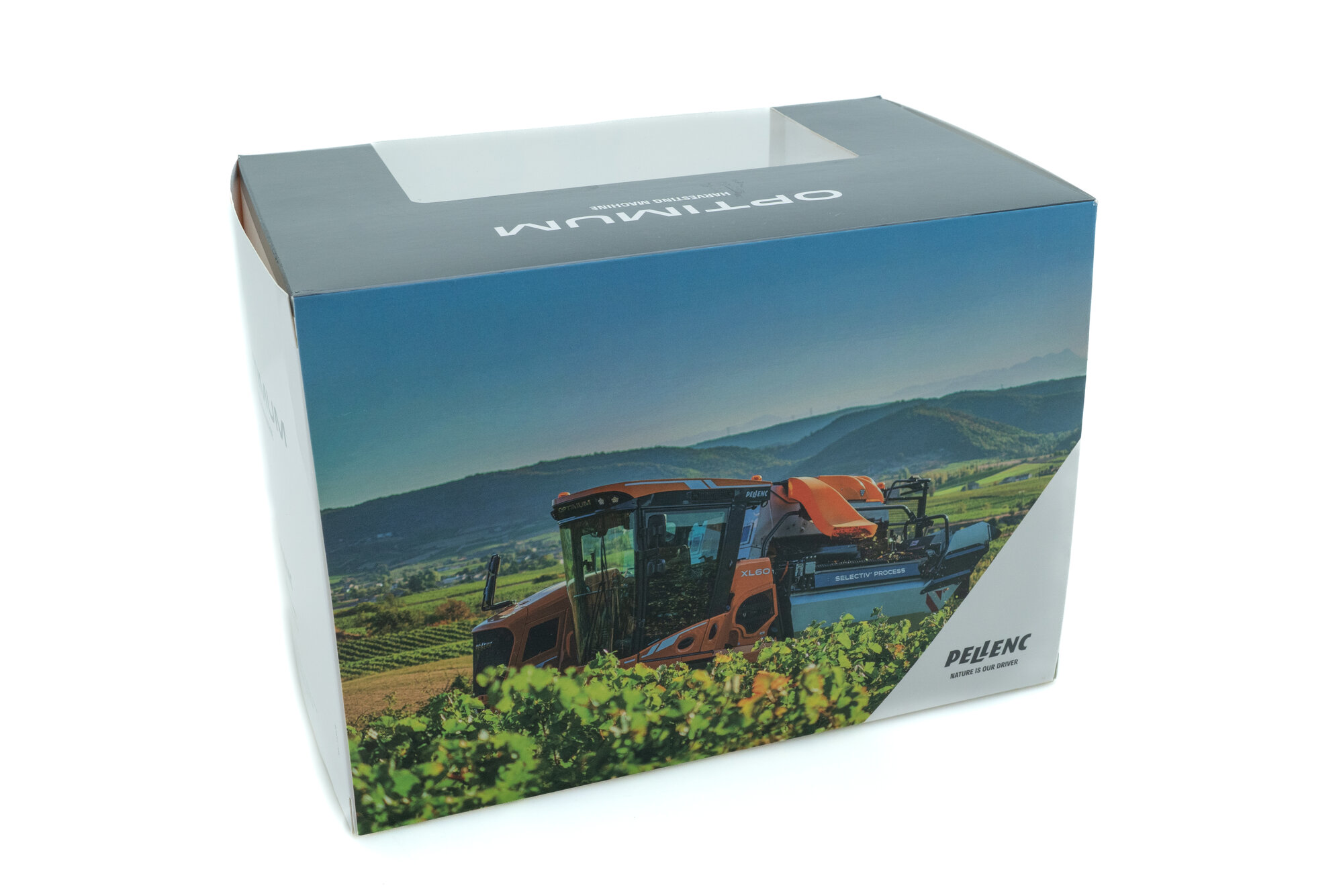 Miniature Agricole SOLIDO - PELLENC Optimum XL60 échelle 1/32
