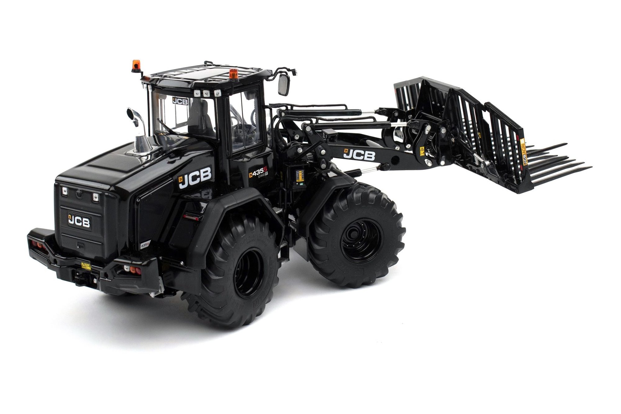 JCB 435S Agri Black Edition Avec Fourche Ensilage - AT-Collection 1/32