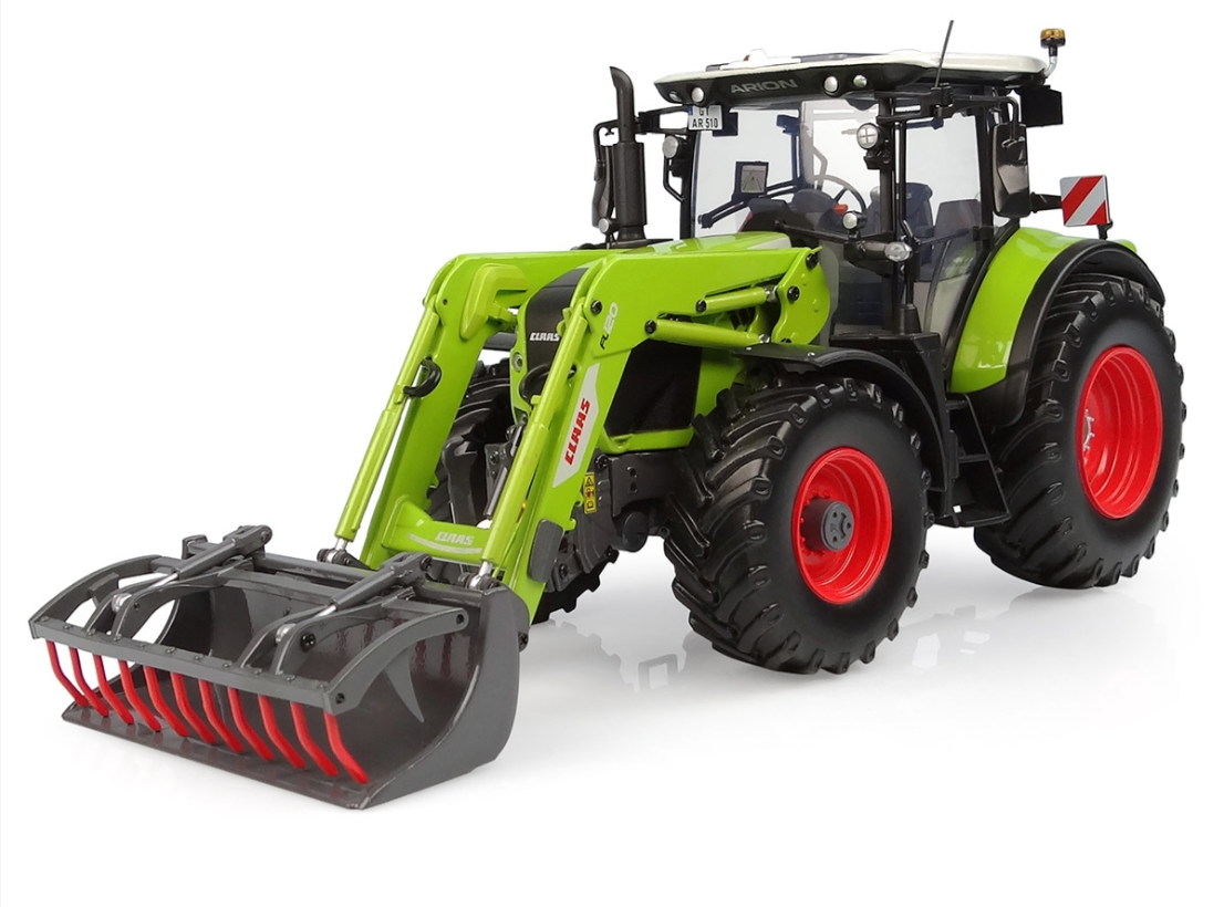 CLAAS ARION 510 + FU20 TRACTOR SCRAPER/ Univrsal Hobbies 1/32 トラクタ 模型 Claas Arion 510 4WD Tractor Specs \u0026 Dimensions (2020 - 2024