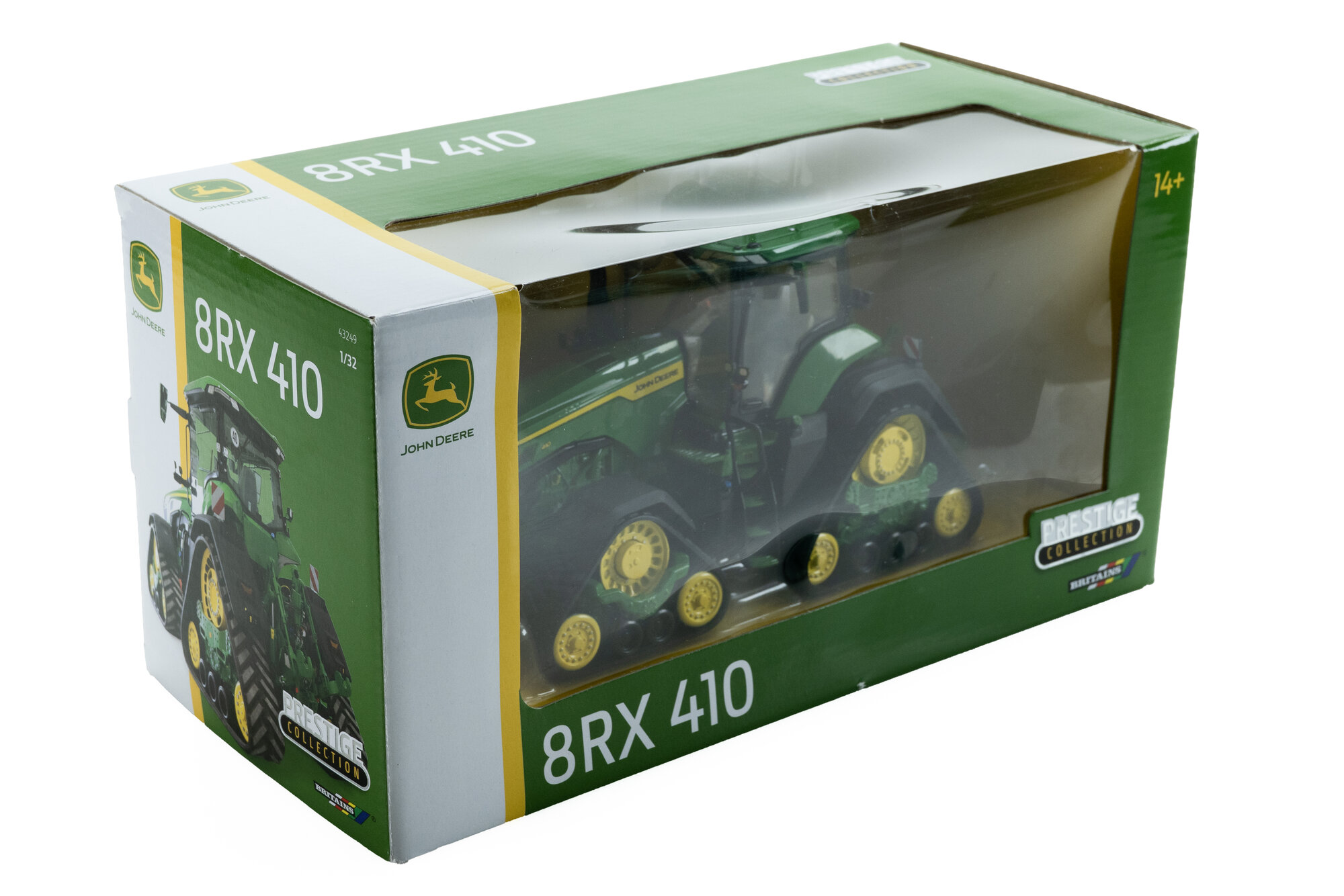 Tracteur ERTL John Deere 8RX 410 - Édition Prestige à Chenilles - 1/16 - Neuf