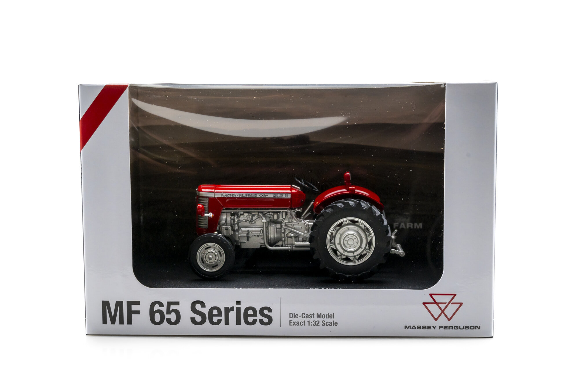 Miniature Toy Cupboard Massey Ferguson MH65, échelle 1/42, N°137, Jaune, Diecast, Occasion
