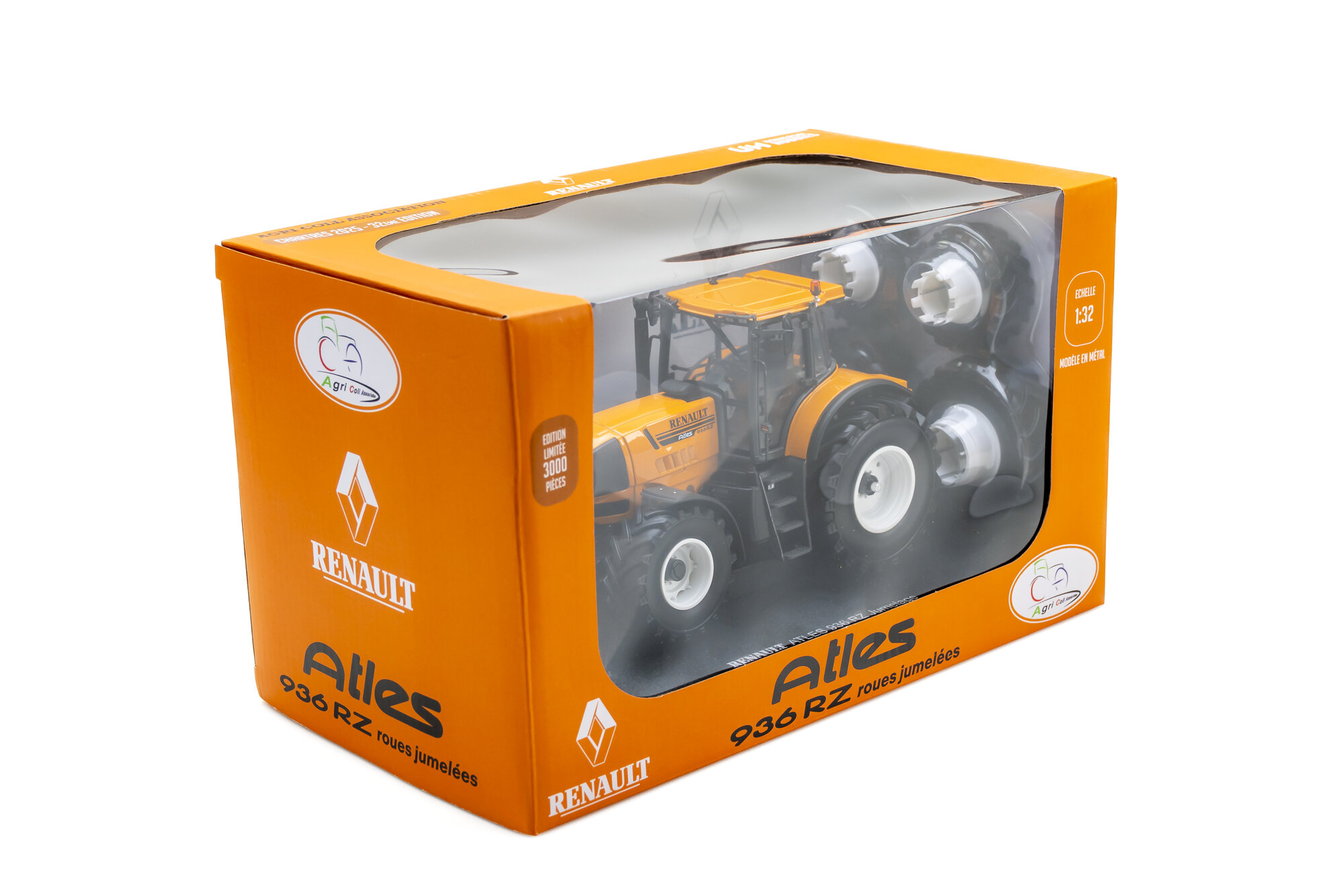 Universal Hobbies UH6729 1/32 Ölçek, Renault Atles 816RZ , Ön Ağırlıklı Traktör