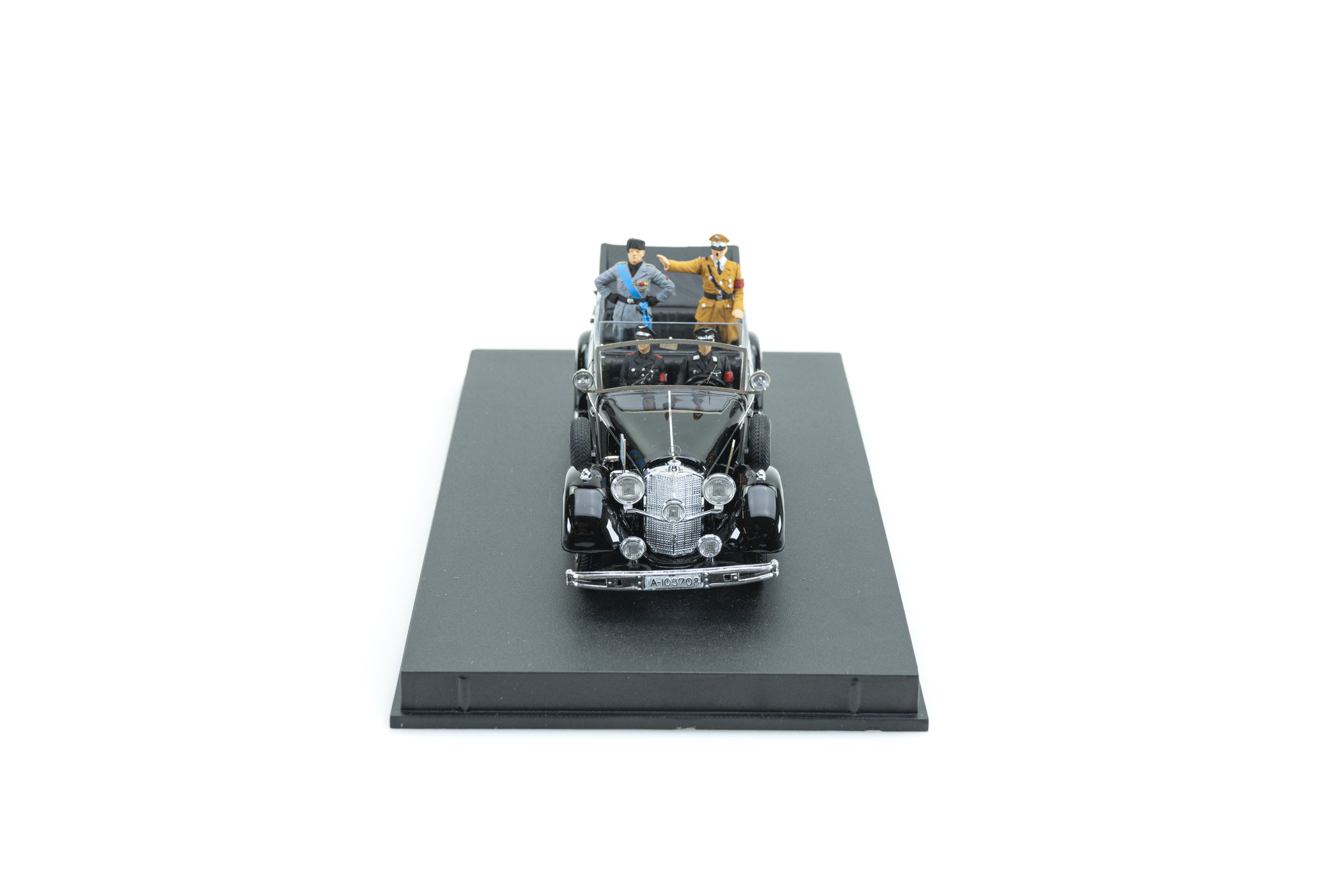 Rio Mercedes 770 Berlin Parade Sept.1937 – Mitler & Hussolini – 1/43 Neuve