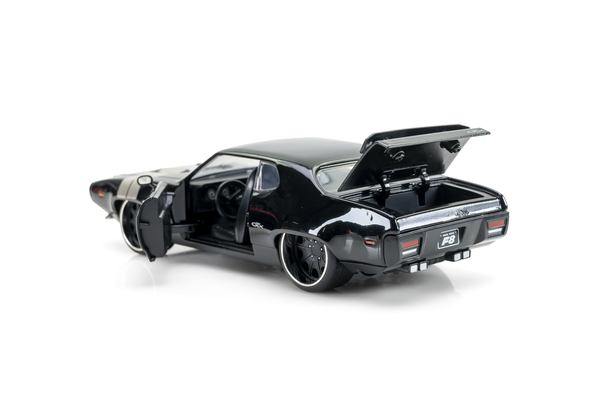 ミニカー FAST&FURIOUS JETTA VS PLYMOUTH GTX Jada Toys Fast & Furious 1:24 Dom'S Plymouth GTX Die-Cast