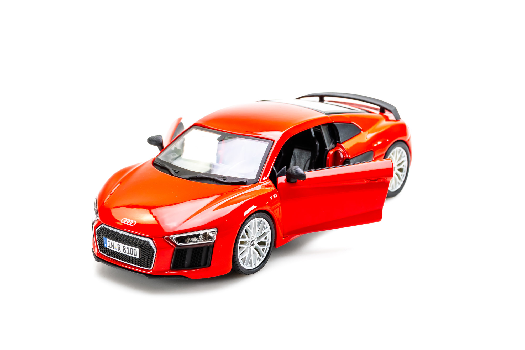 絶妙なデザイン V10 R8 Audi Plus, Modelsnavigator.com | red ミニカー