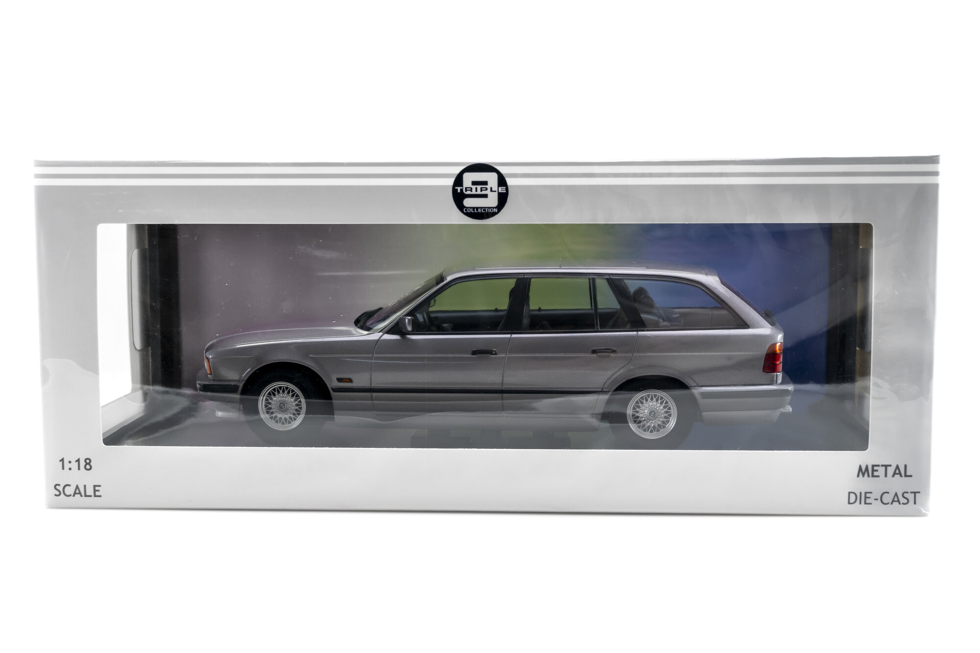 1/18 OTTO 1991 BMW M5 E34 Phase I Touring (Green) Resin Car