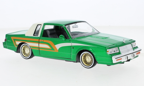 Buick Regal Low Rider, Metallic Green/Decor, 1987