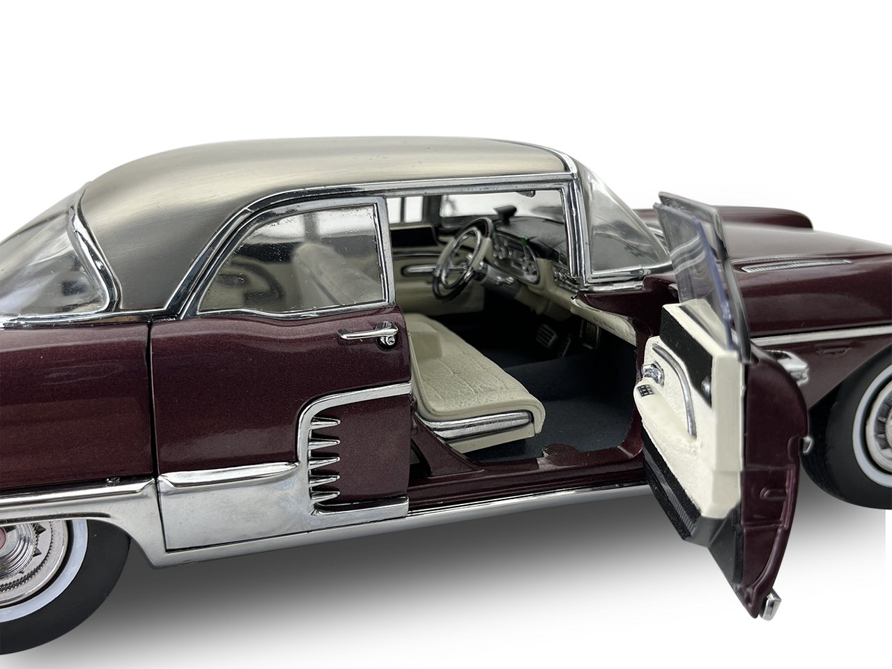 Cadillac Eldorado Brougham, metallic-dunkelrot/silver, 1957