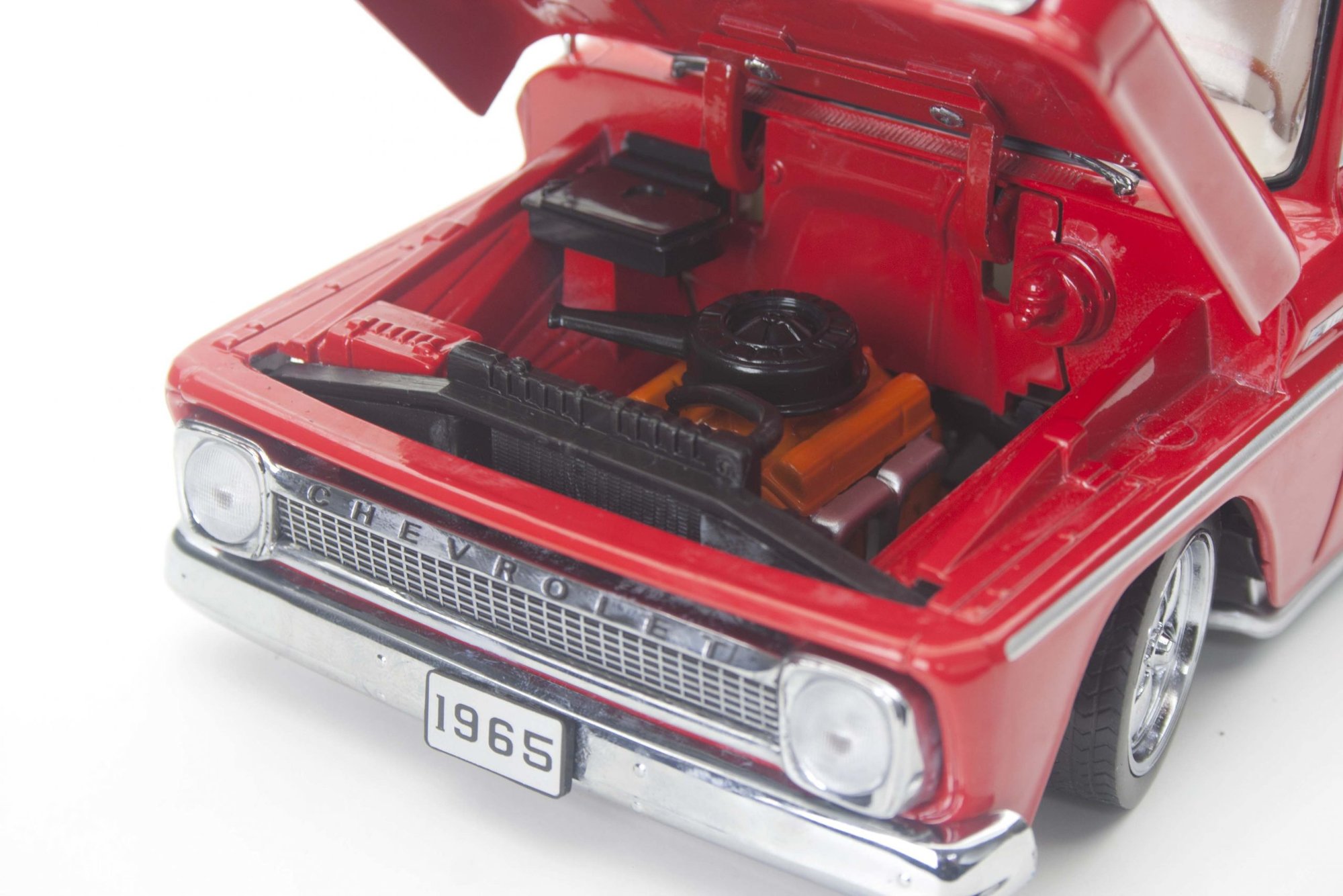 自動車 1965 C-10 Stepside Lowrider Chevrolet C-10 Stepside Pick Up Low Rider, red, 1965