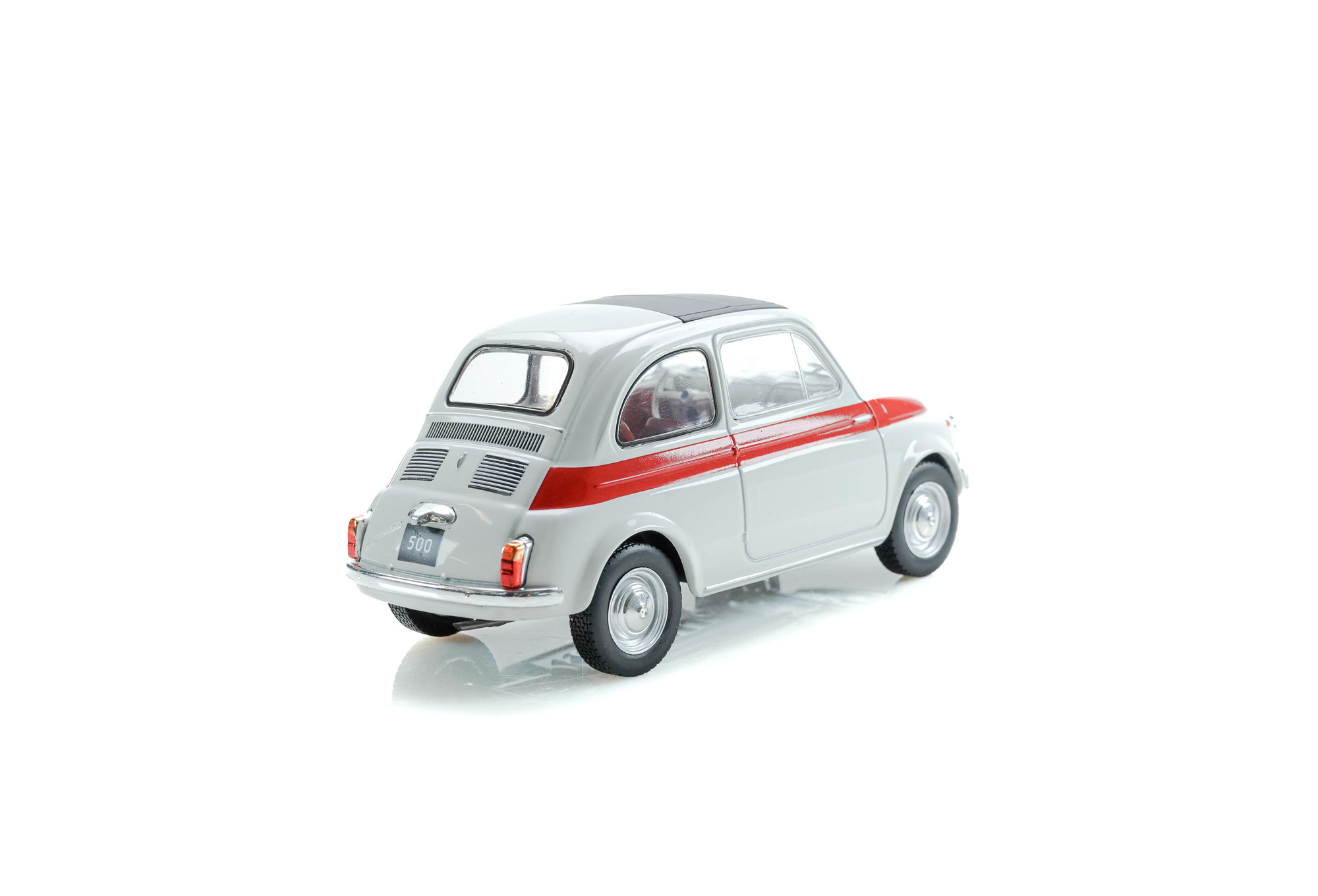Volkswagen Beetle 1960 Schaalmodel OPO 10 - Miniatuurauto Uit De Collectie 1/24 Compatibel Met Fiat 500D - 1960 - VC001 Plexiglas Display Doos