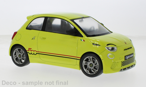Fiat 500e Abarth light yellow 2024 | Modelsnavigator.com