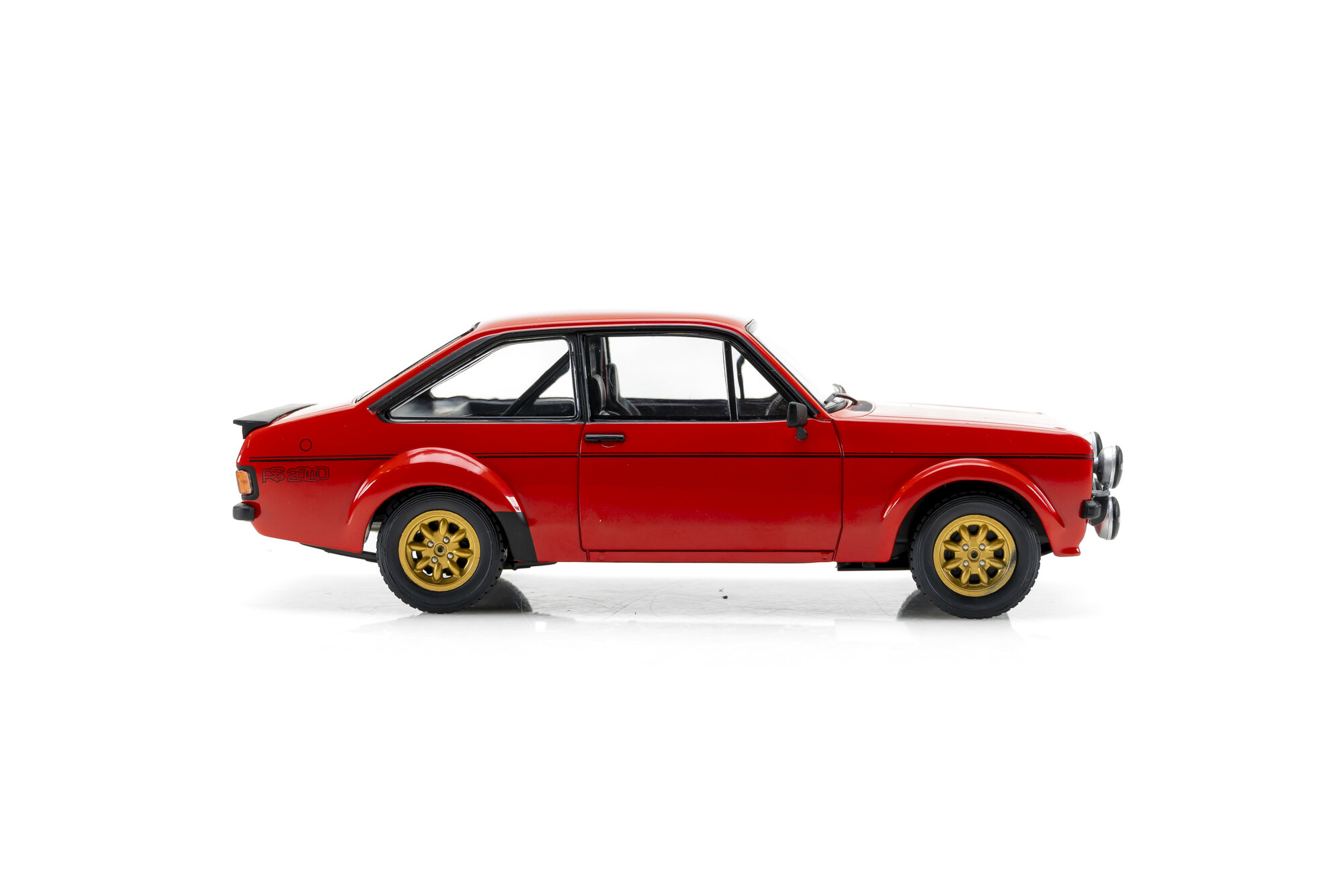 Ixo Maqueta de Ford Escort MK2 RS 1800 1976 (escala 1:43), color rojo