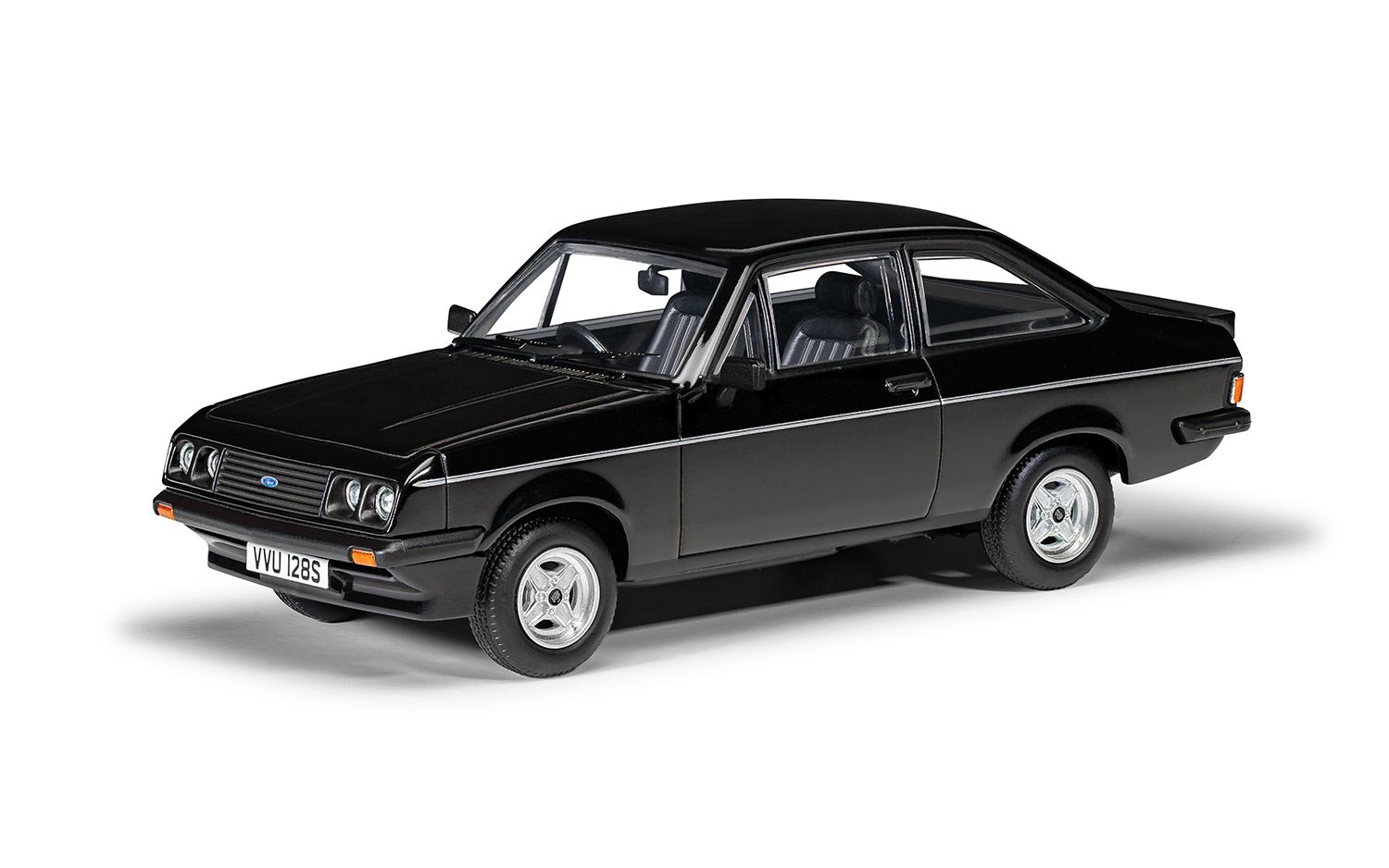 Ford Escort MK II RS 2000, black, RHD