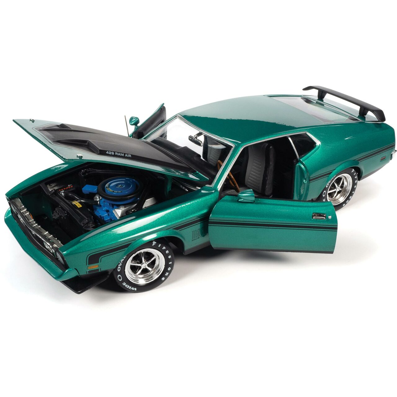 Amazon.co.jp: Sunstar 1/18 1971 Ford Mustang MACH I Last One