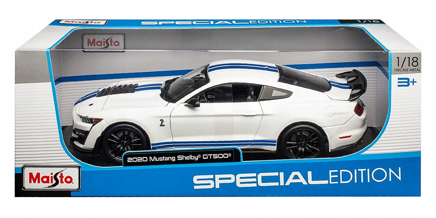 Voiture Miniature Hot Wheels Shelby GT500 - Modèle N°2, Occasion, échelle Indéterminée