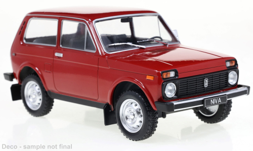 Maquette Lada Niva 1976 - Rouge - Échelle 1/18 - MCG - Neuf En Boîte
