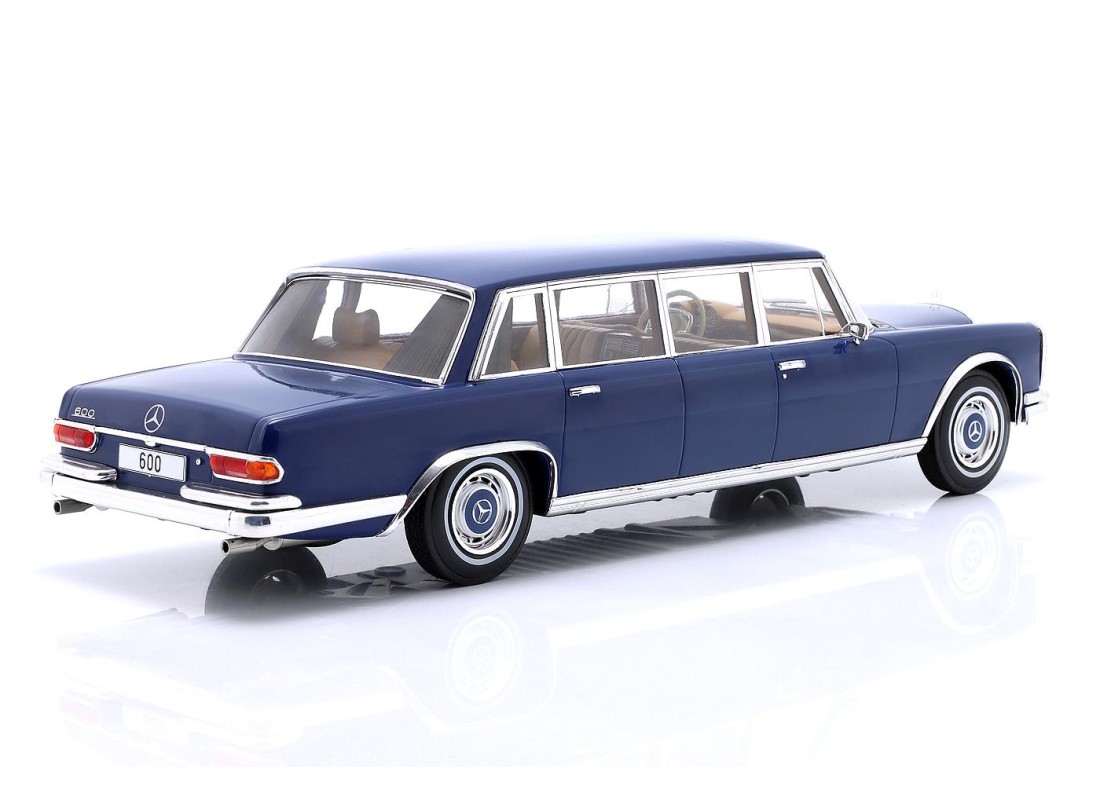 Mercedes 600 (W100) Pullman, blue, 1969 | Modelsnavigator.com