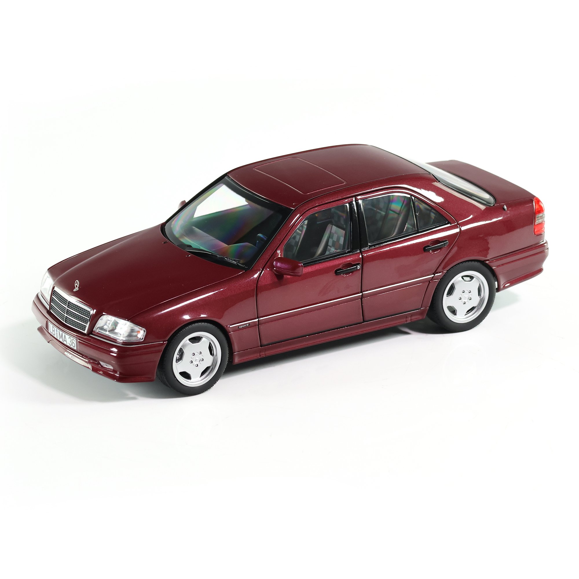 【メール便無料】 AMG C36 BENZ MERCEDES (W202) Modelsnavigator.com | 1993-1997 モデルカー