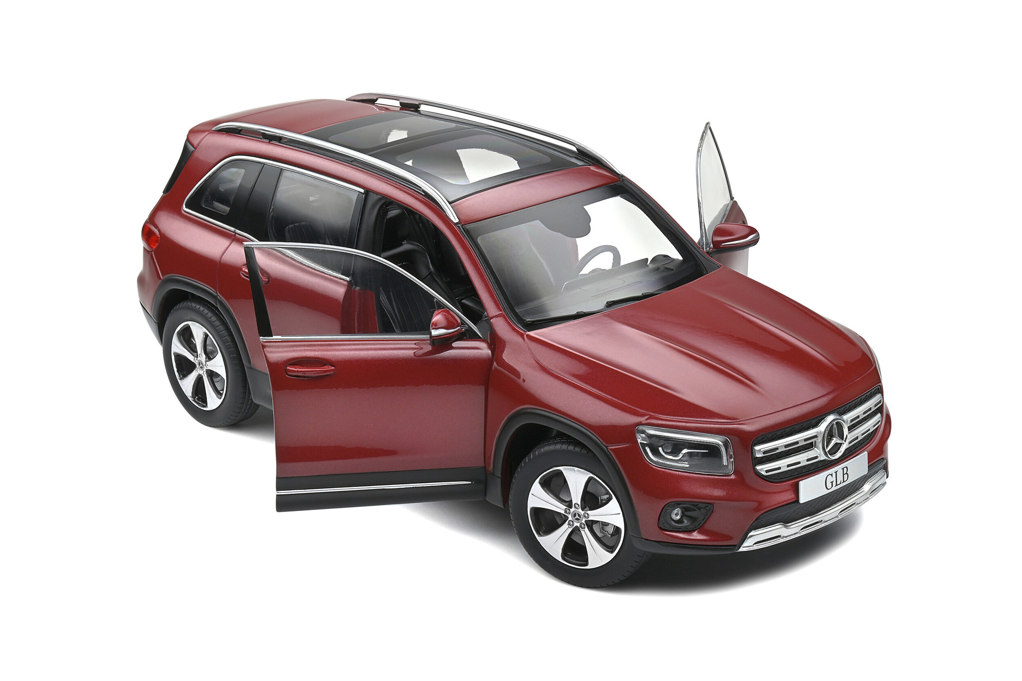 1:43 Spark Mercedes GLB X247 Designo Patagonia Red Bright