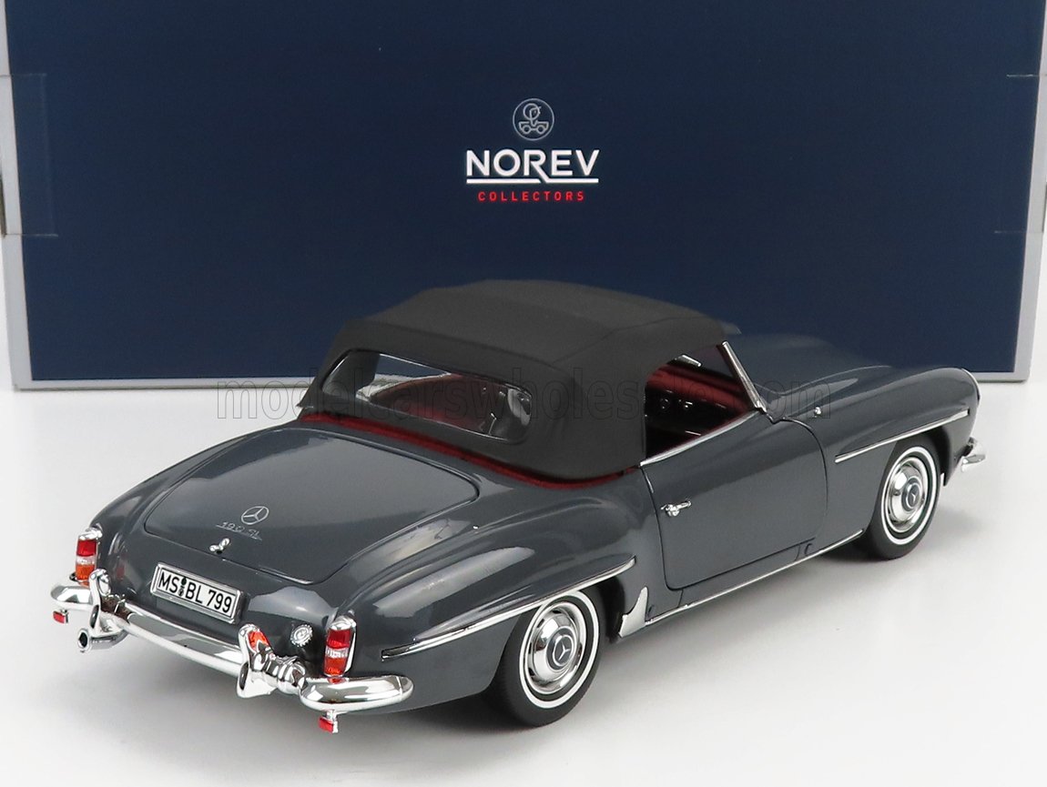 Mercedes-Benz 190 SL 1957 Grey 1:18